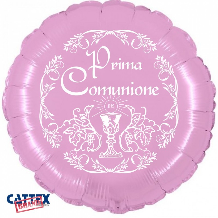 Palloncini Decorati CTX - Prima Comunione Bimba (18”)